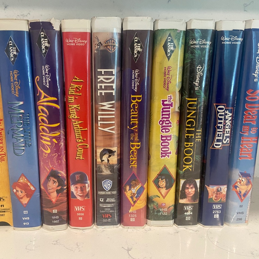 Disney Classic Movies VHS